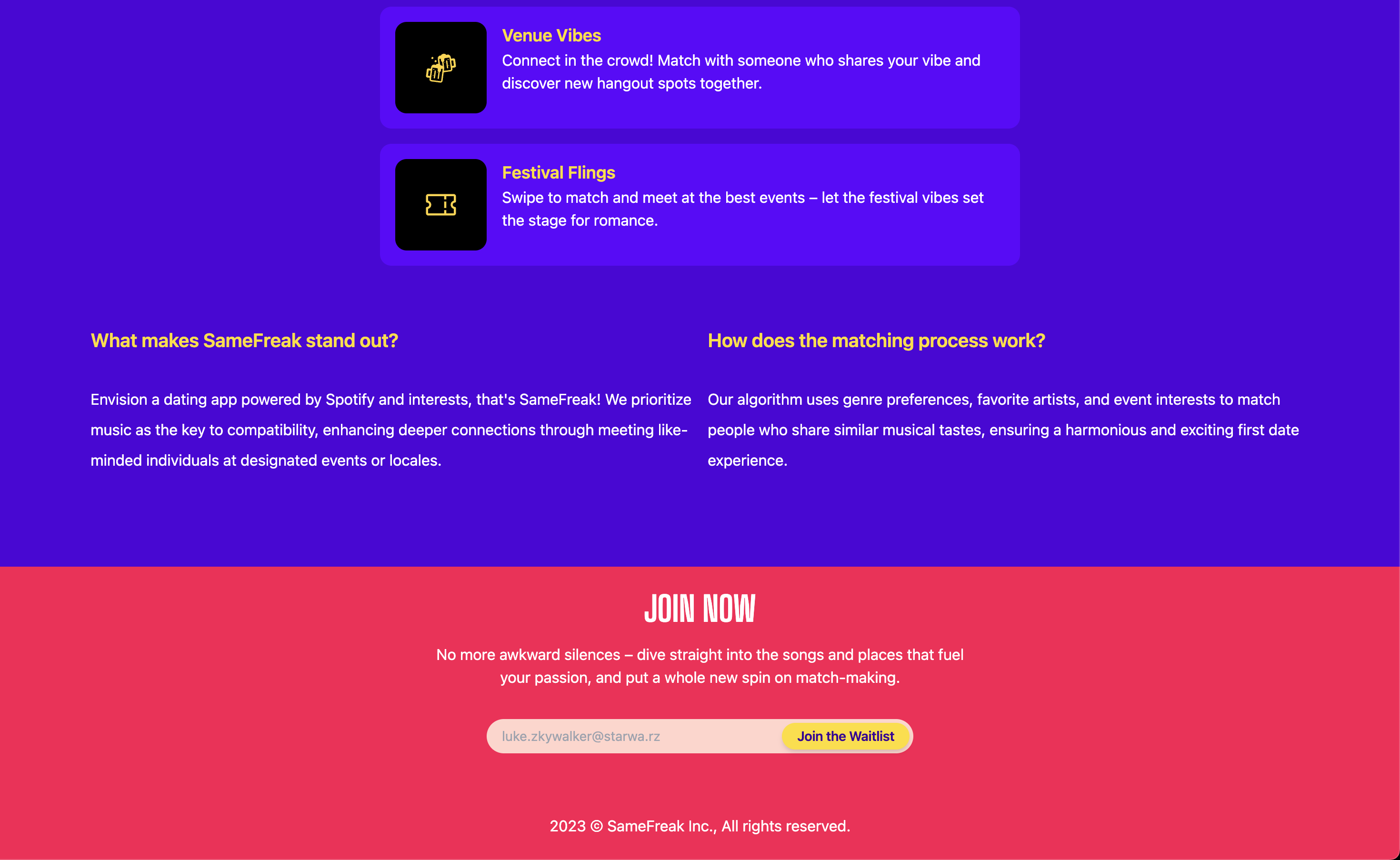 Startup Waiting List Landing Page - Thumbnail 2