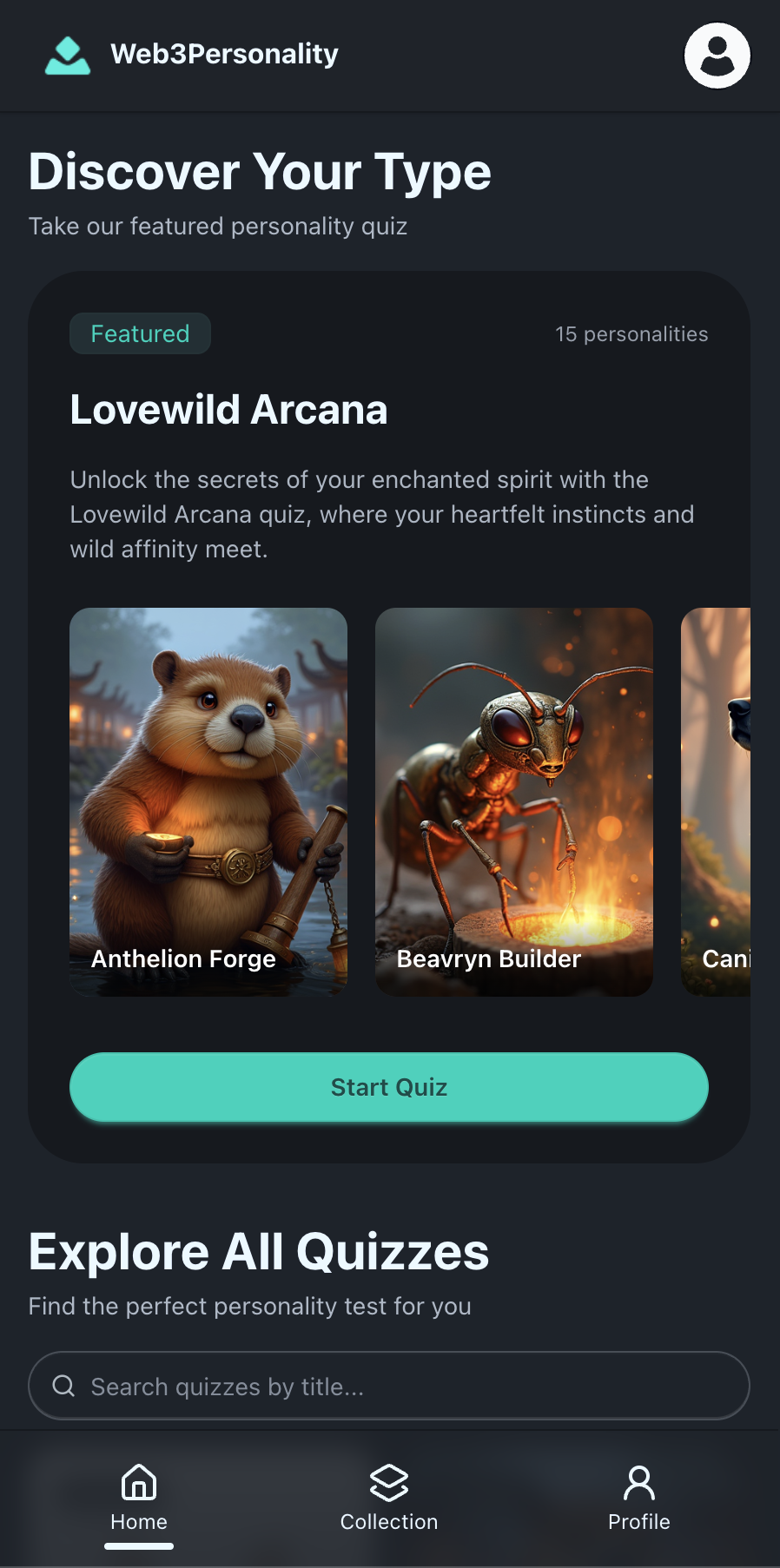 Web3 Personality Quiz - Thumbnail 2